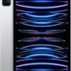 Apple iPad Pro 11-inch (4th Generation)_ with M2 chip, Liquid Retina Display, 128GB, Wi-Fi 6E, 12MP front_12MP and 10MP Back Cameras, Face ID, All-Day Battery Life – Silver iPad Pro