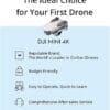 DJI Mini 4K, Drone with 4K UHD Camera for Adults