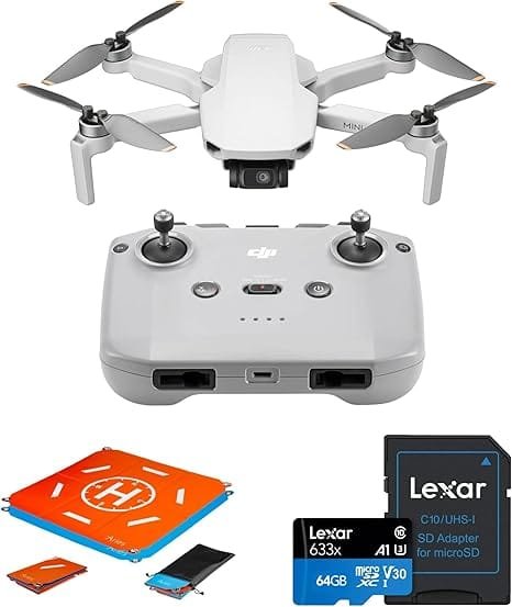 DJI Mini 4K, Drone with 4K UHD Camera for Adults