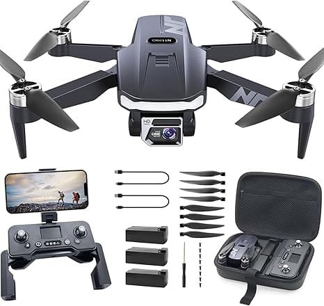 71ZmFrxEesL._AC_SX466_ N11 PRO GPS Drone with Camera for Adults 4K UHD, 90 Min Long Flight Time,